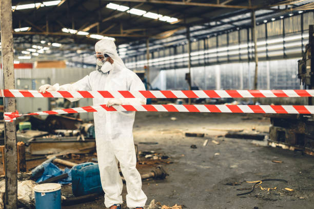 Professional Drug Lab Cleanup technician working in Madera, CA